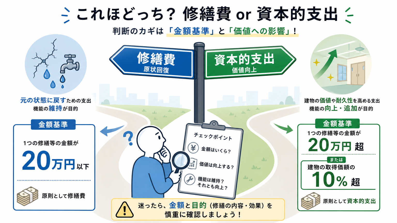 内装費を会計処理する際の注意点